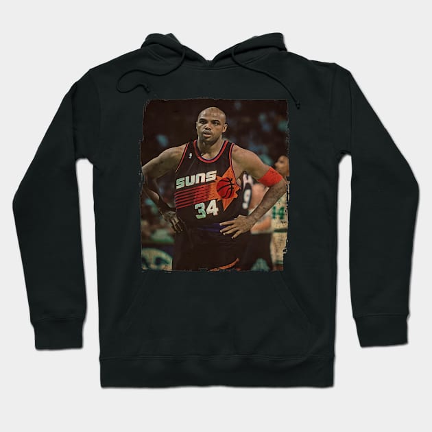 Charles Barkley Phoenix Suns Vintage Hoodie by CAH BLUSUKAN